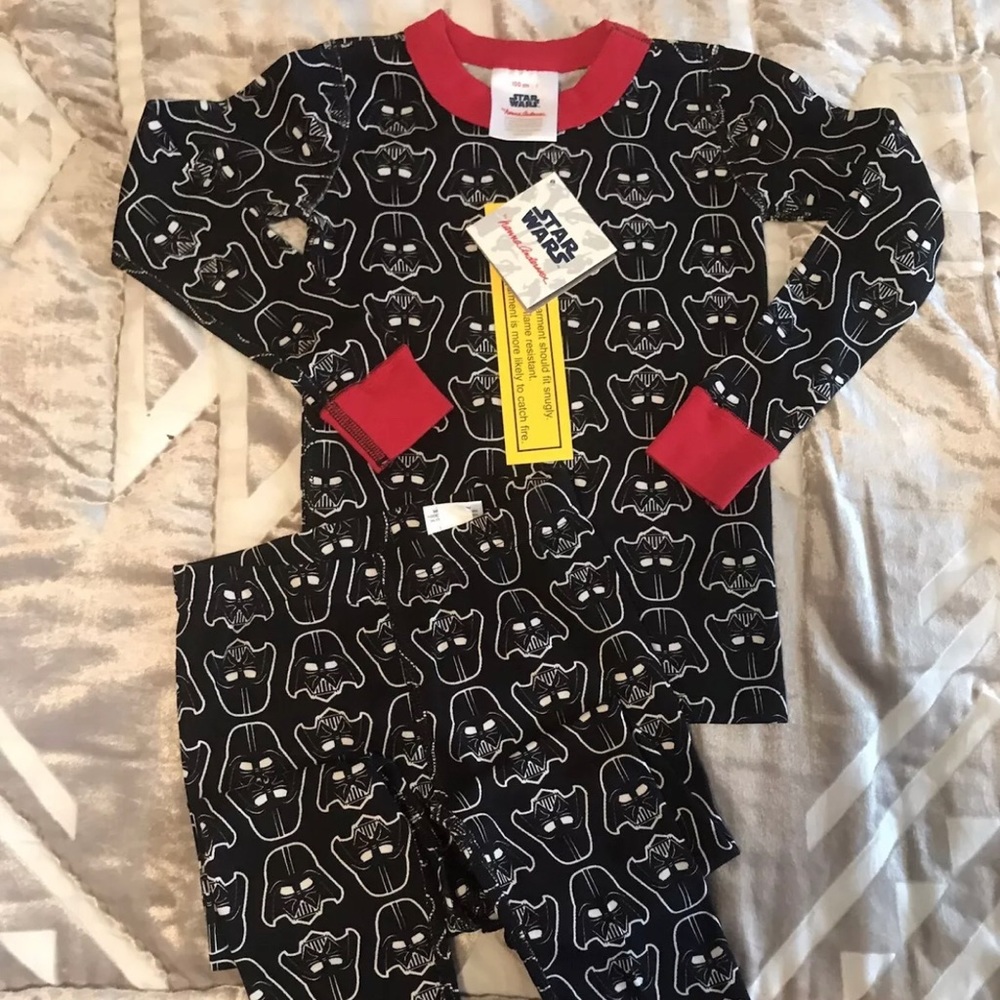 Hanna Andersson 100 4T New NWT Star Wars Pajamas